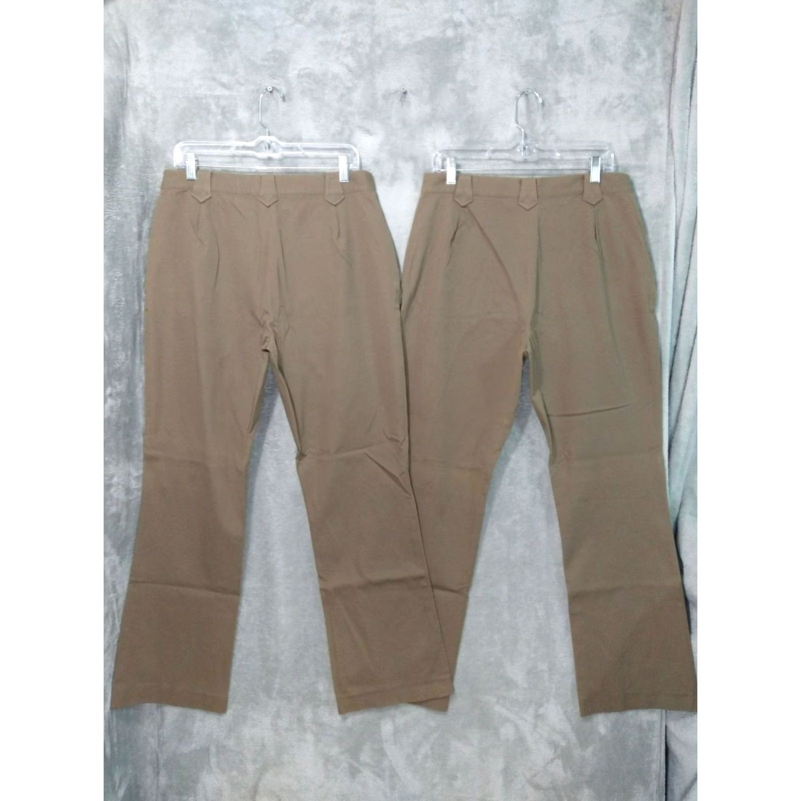 Ralph Lauren Ralph Lauren Pants Womens 12 Brown Chino Straight Leg High Rise Lot of 2 Pants Regular Brown 12/30 City Preppy Mens Womens Boys Girls Size 34" / US 12 / IT 48 - 2 Thumbnail