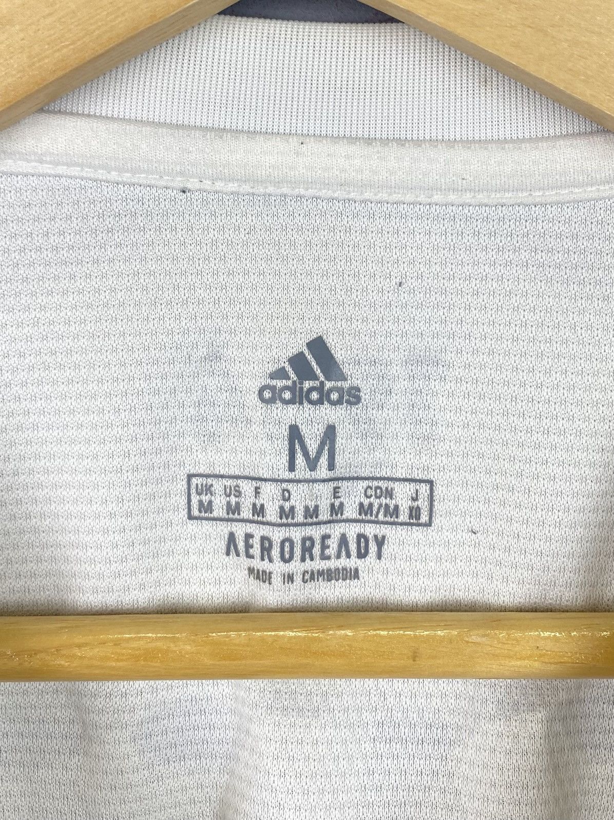 Adidas Adidas Benfica Soccer Football Jersey Shirt Size M White Top Size US M / EU 48-50 / 2 - 15 Thumbnail