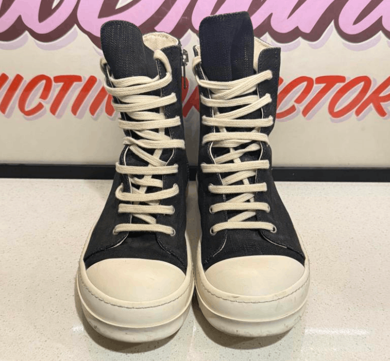 Rick Owens Rick Owens Hi-Top Sneakers Size US 8 / EU 41 - 2 Thumbnail