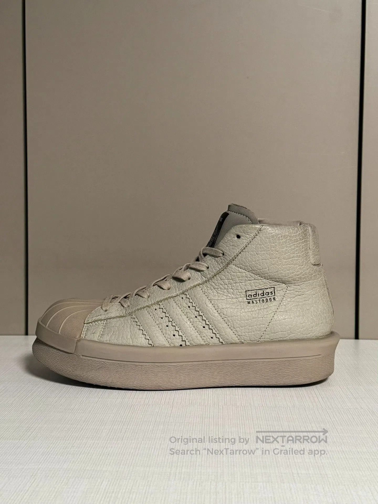 Rick Owens rick owens adidas thick sole sneakers. Size US 10 / EU 43 - 4 Thumbnail