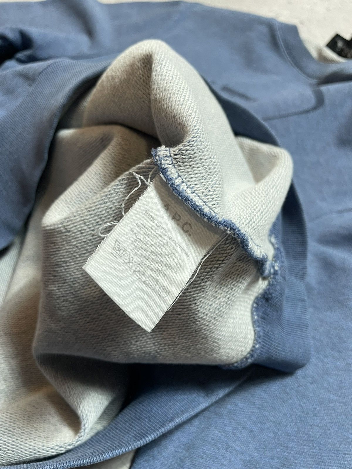 A.P.C. Vintage Luxury Sweatshirt A.P.C Rue Madame Paris Size US M / EU 48-50 / 2 - 9 Thumbnail