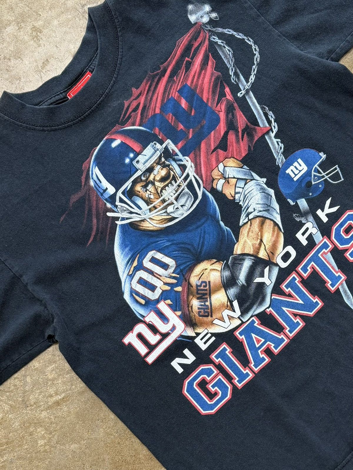 NFL Vintage NFL New York Giants Football Player Team Tee Medium Size US M / EU 48-50 / 2 - 1 Thumbnail
