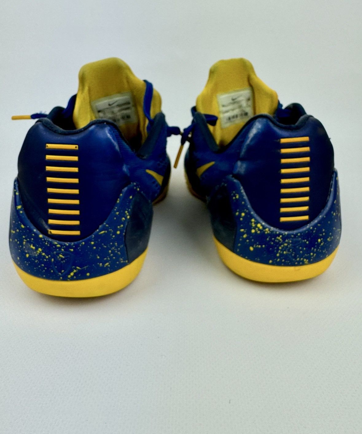 Nike Nike Kobe 9 EM Gym Blue University Gold Men's #646701-474 Size US 10 / EU 43 - 11 Thumbnail