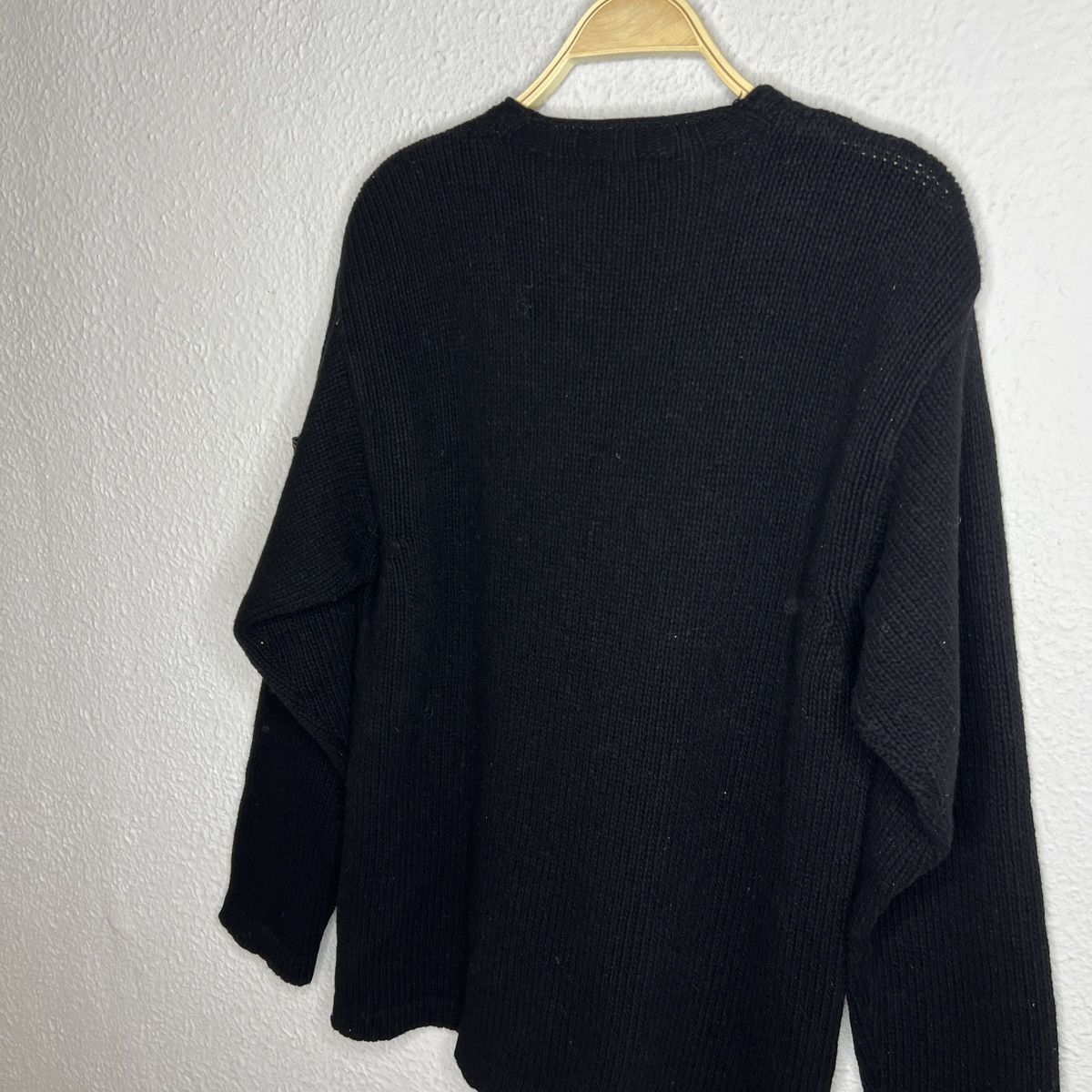 Stone Island × Vintage Vintage Stone Island Knitwear Jumper Sweater Green Badge Size US M / EU 48-50 / 2 - 10 Thumbnail