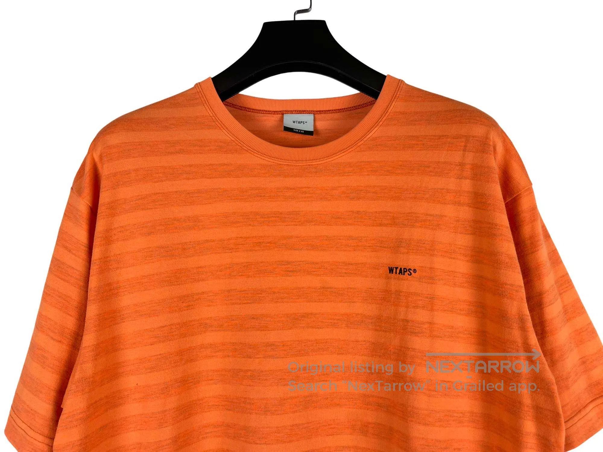 Wtaps WTAPS Small Logo Striped Short Sleeve Size US L / EU 52-54 / 3 - 3 Thumbnail