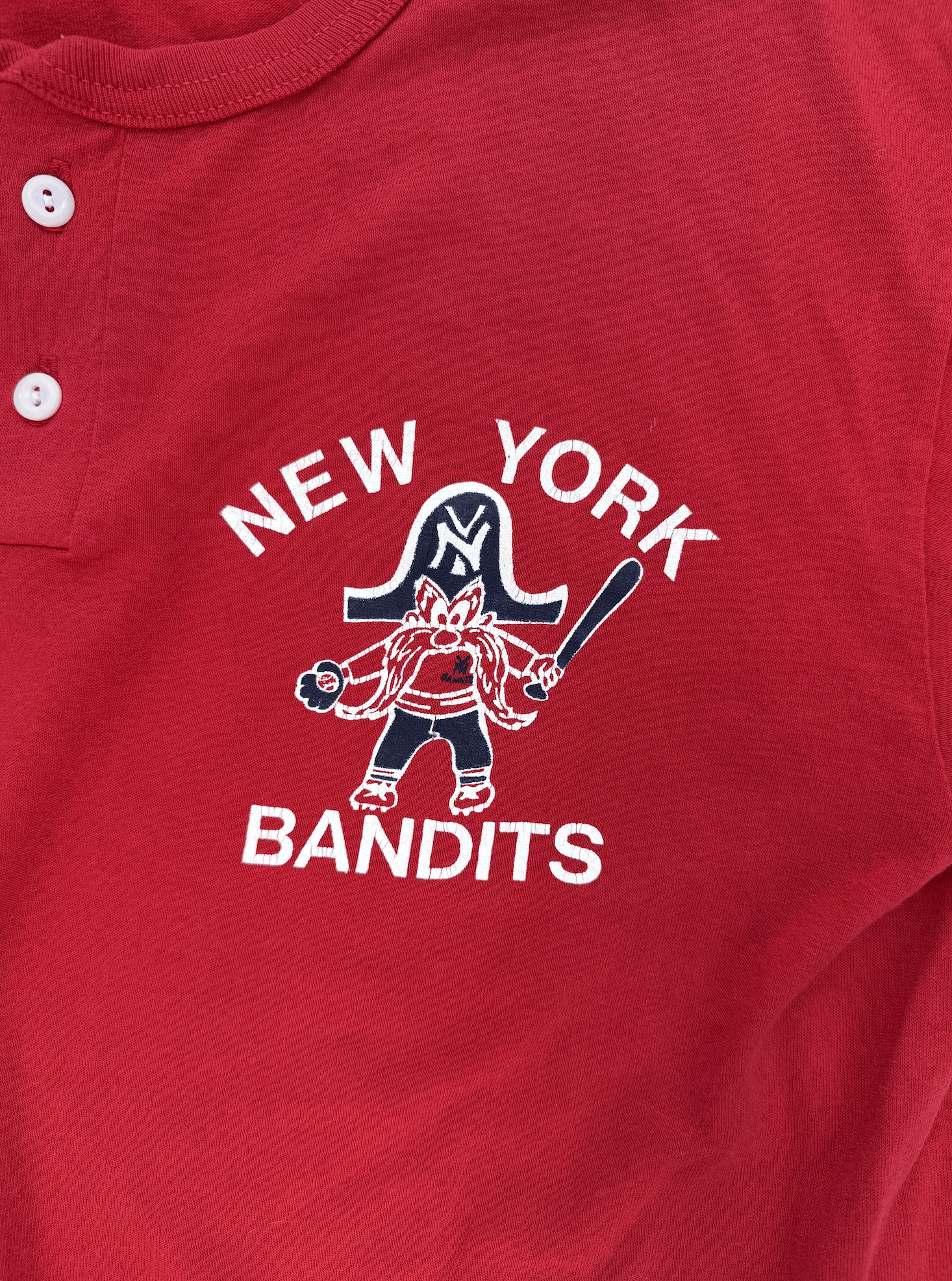 Vintage Vintage Rawlings New York Bandits Baseball Shirt Size US L / EU 52-54 / 3 - 4 Thumbnail
