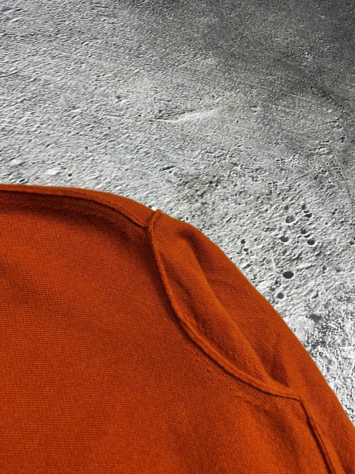 Anya Hindmarch × Uniqlo Anya Hindmarch Uniqlo Sweater Orange Size XL / US 12-14 / IT 48-50 - 6 Thumbnail
