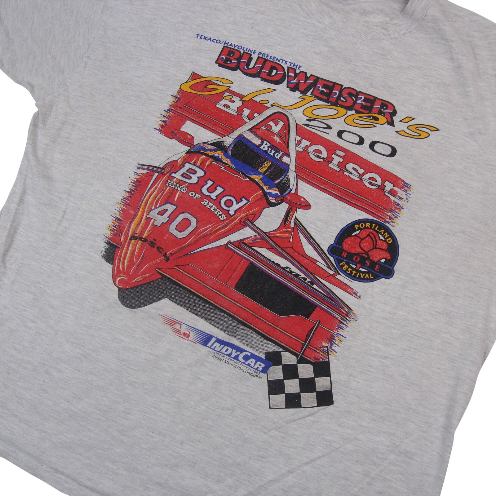 Vintage Vintage Budweiser G.I.Joe's 200 Portland Indy Car Racing Size US XL / EU 56 / 4 - 2 Thumbnail