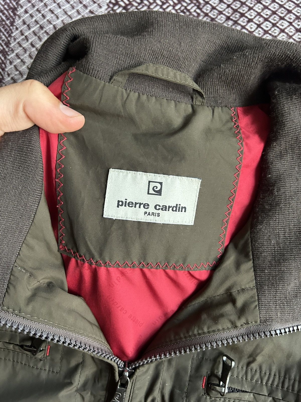Pierre Cardin Pierre Cardin Paris Olive Bomber Jacket Basic Men’s Size 52 Size US L / EU 52-54 / 3 - 6 Thumbnail