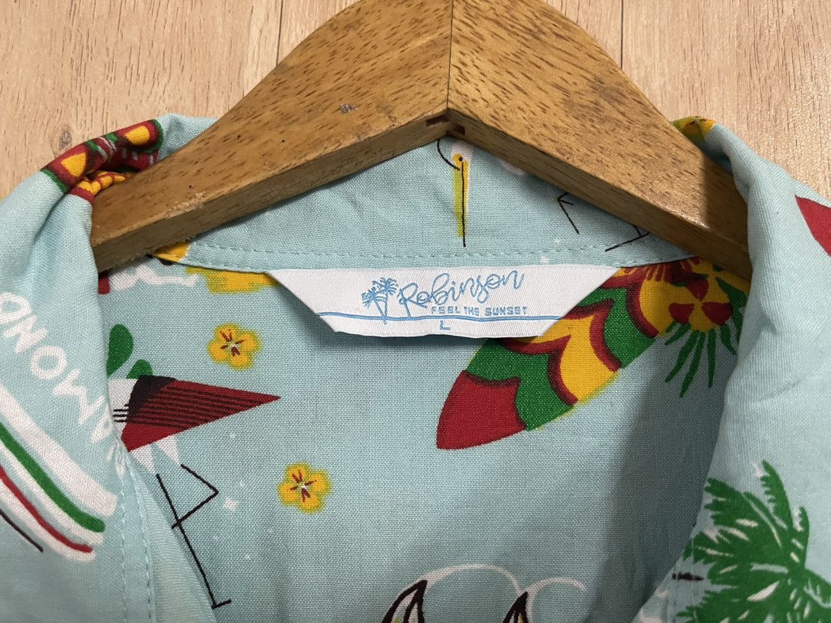 Sun Surf Vintage Hawaiian Shirt Rayon Size L Fit M Aloha Beach Surf Size US L / EU 52-54 / 3 - 3 Thumbnail