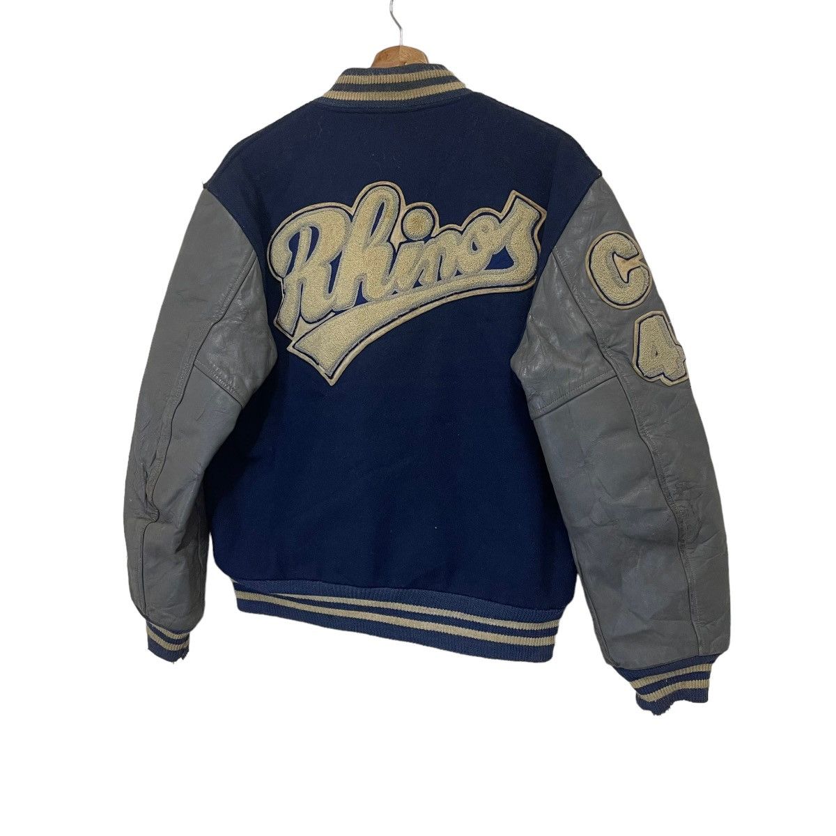 Other 90s Butwin Wool Varsity Sleeve Leather Varsity Jacket Size US M / EU 48-50 / 2 - 3 Thumbnail