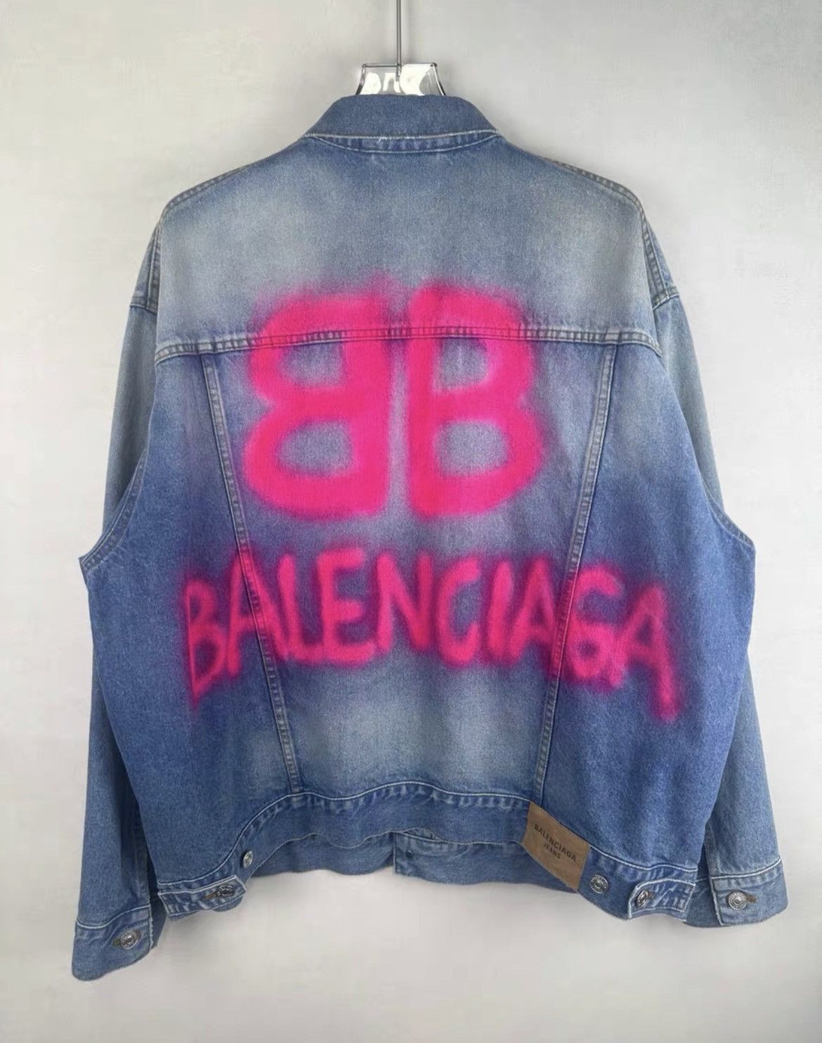 Balenciaga Balenciaga Denim Jacket Size US S / EU 44-46 / 1 - 2 Thumbnail