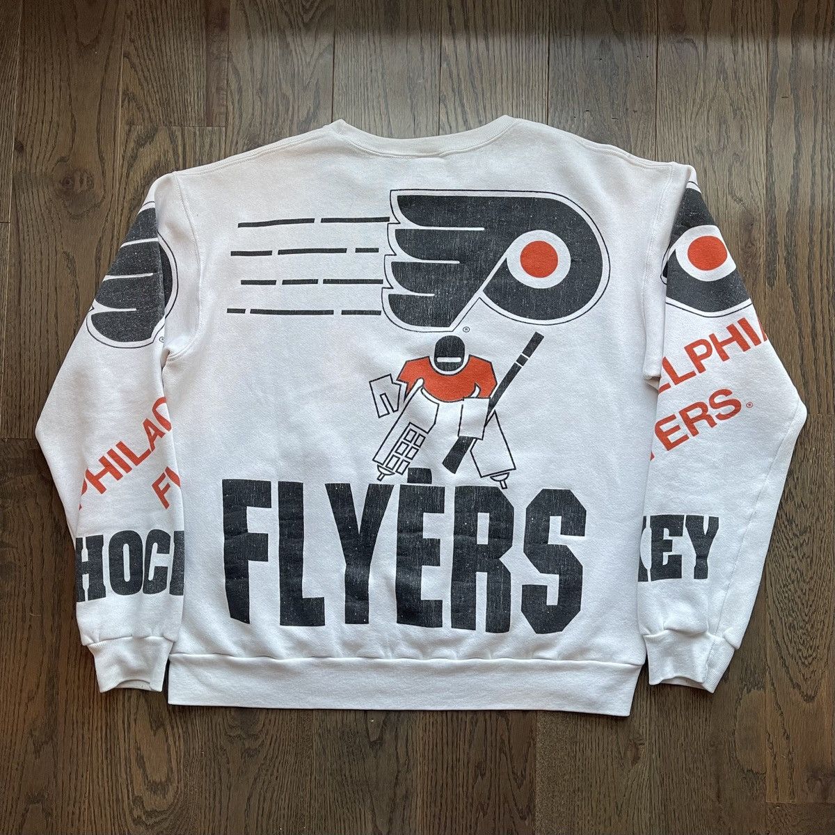 Other Vintage Philadelphia Flyers Sweater Size US L / EU 52-54 / 3 - 2 Thumbnail