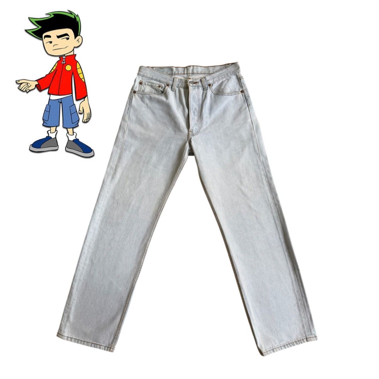 Levi's Levi's 501 XX, "1992", Made in Usa, Light Wash Jeans. Size US 33 - 3 Thumbnail