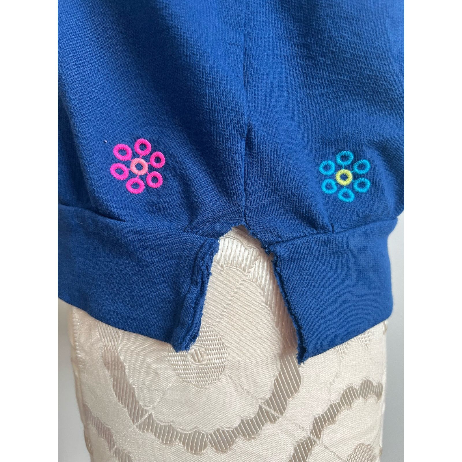 Lilly Pulitzer Lilly Pulitzer Landyn Ditsy Daisy Blue Sweatshirt Medium Size M / US 6-8 / IT 42-44 - 4 Thumbnail