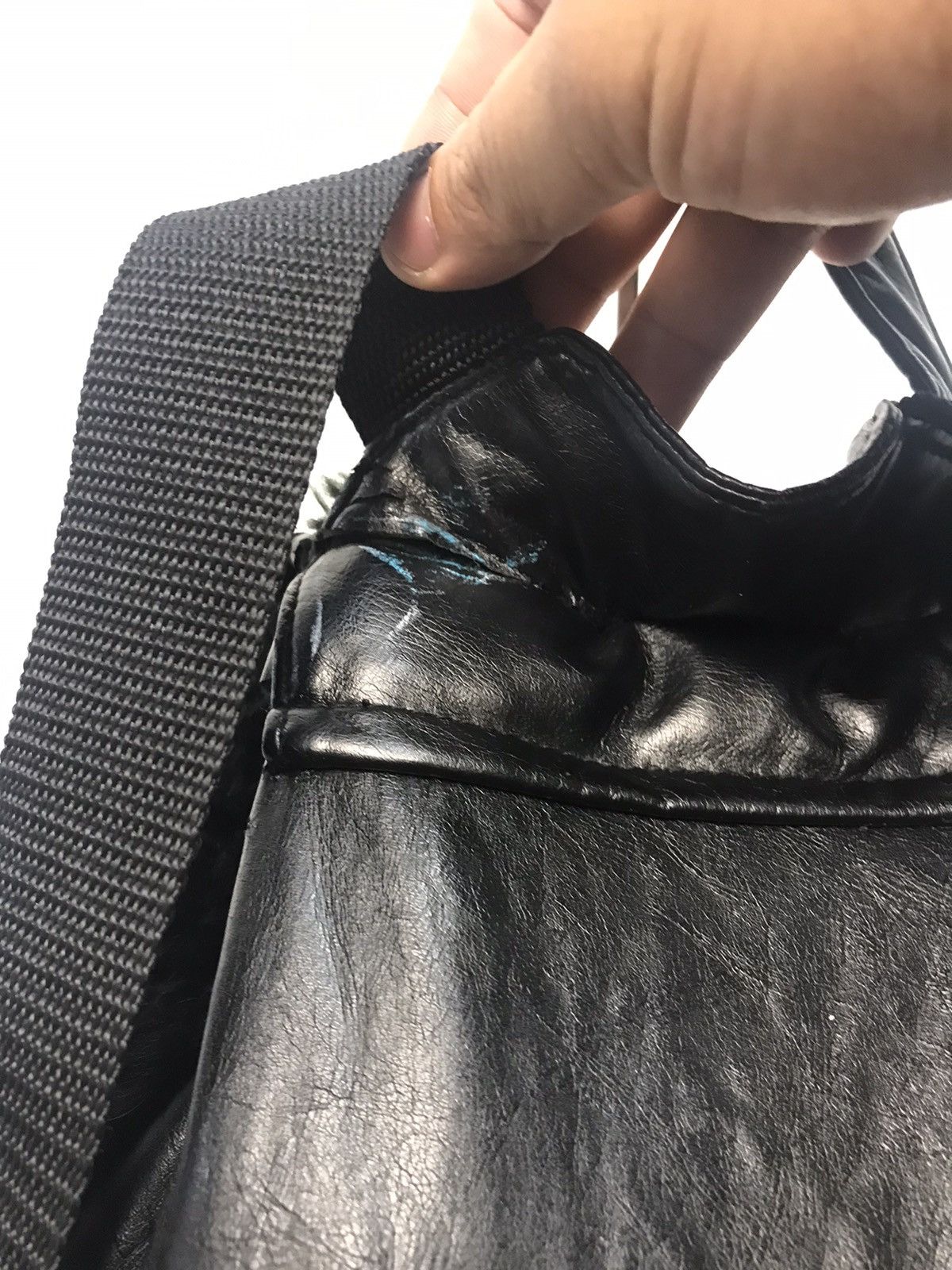 Swimmer Mink Fur Black Bag