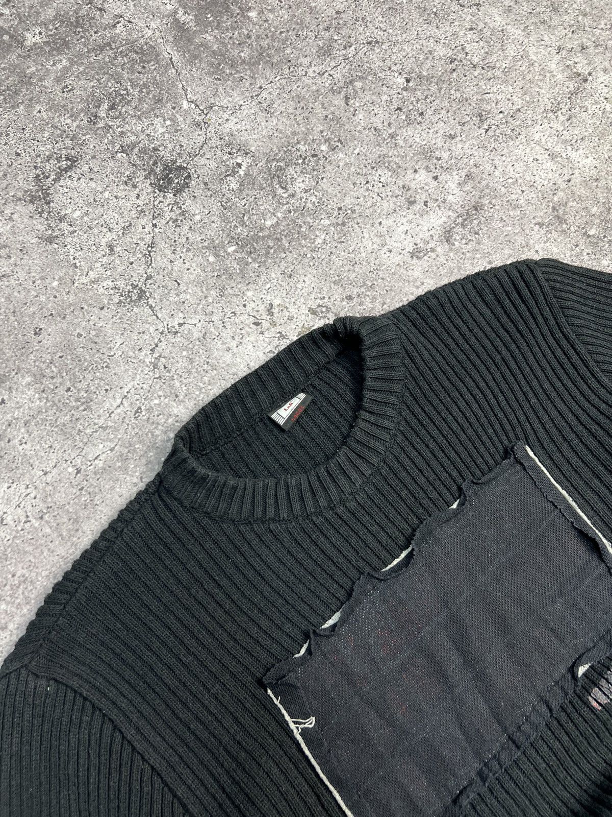 Diesel × Japanese Brand × Vintage Vintage Y2K Diesel gothic Distressed Faded Effect sweater Size US M / EU 48-50 / 2 - 4 Thumbnail