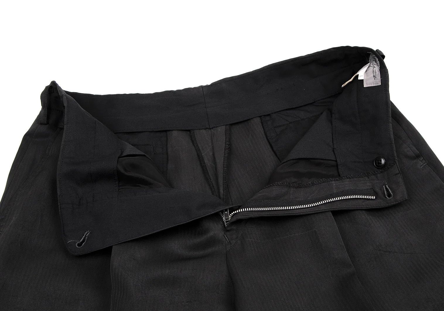 Yohji Yamamoto Yohji Yamamoto Silk Pants Grey L Size US 36 / EU 52 - 5 Thumbnail