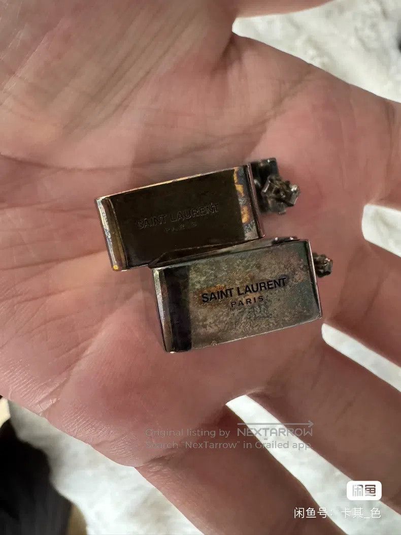 Saint Laurent Paris Saint Laurent Paris Earrings Studs Size ONE SIZE - 1 Thumbnail