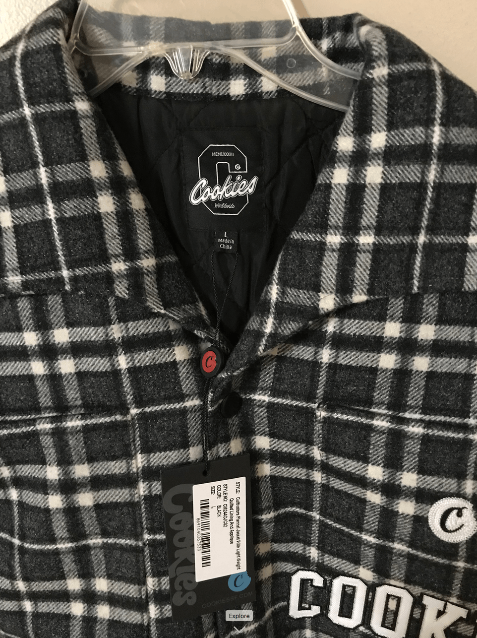 Cookies COOKIES CULTIVATORS FLANNEL JACKET Size US L / EU 52-54 / 3 - 3 Thumbnail
