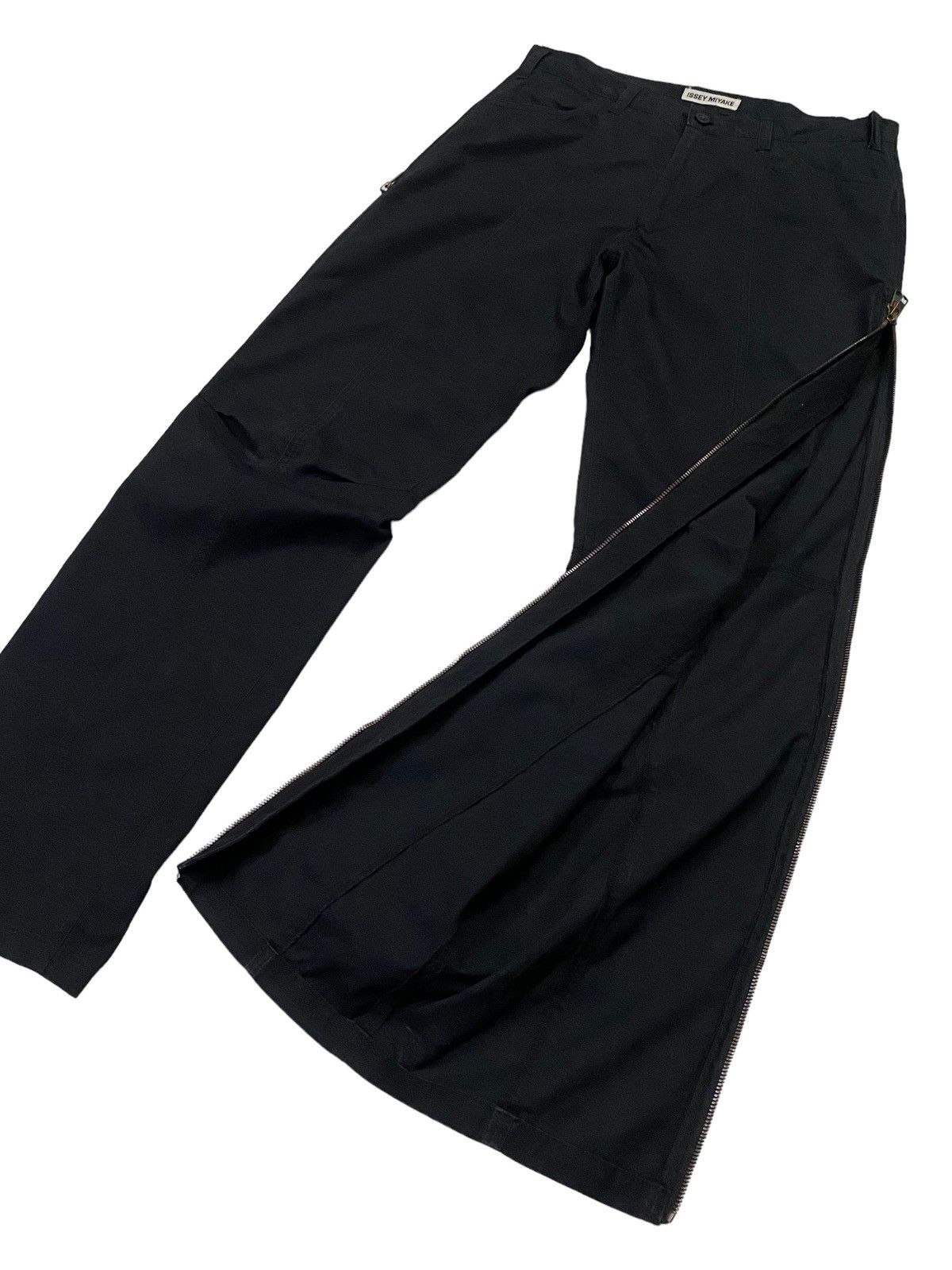 Issey Miyake Issey Miyake zipper Side Slit Wide Leg Trousers Pants Size US 29 - 16 Thumbnail