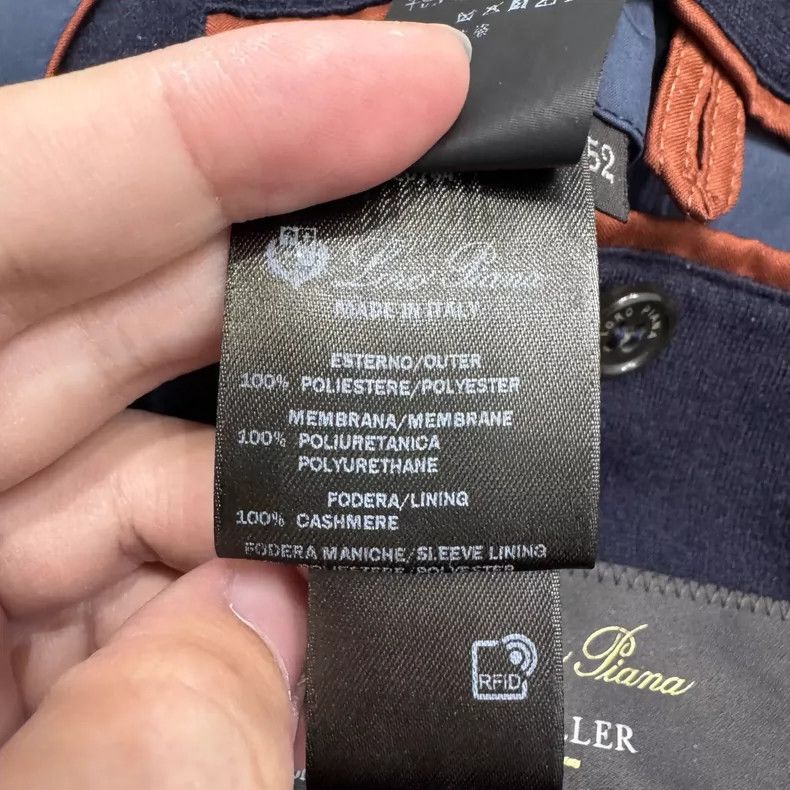 Loro Piana LORO PIANA Naval blue jacket Size US L / EU 52-54 / 3 - 5 Thumbnail