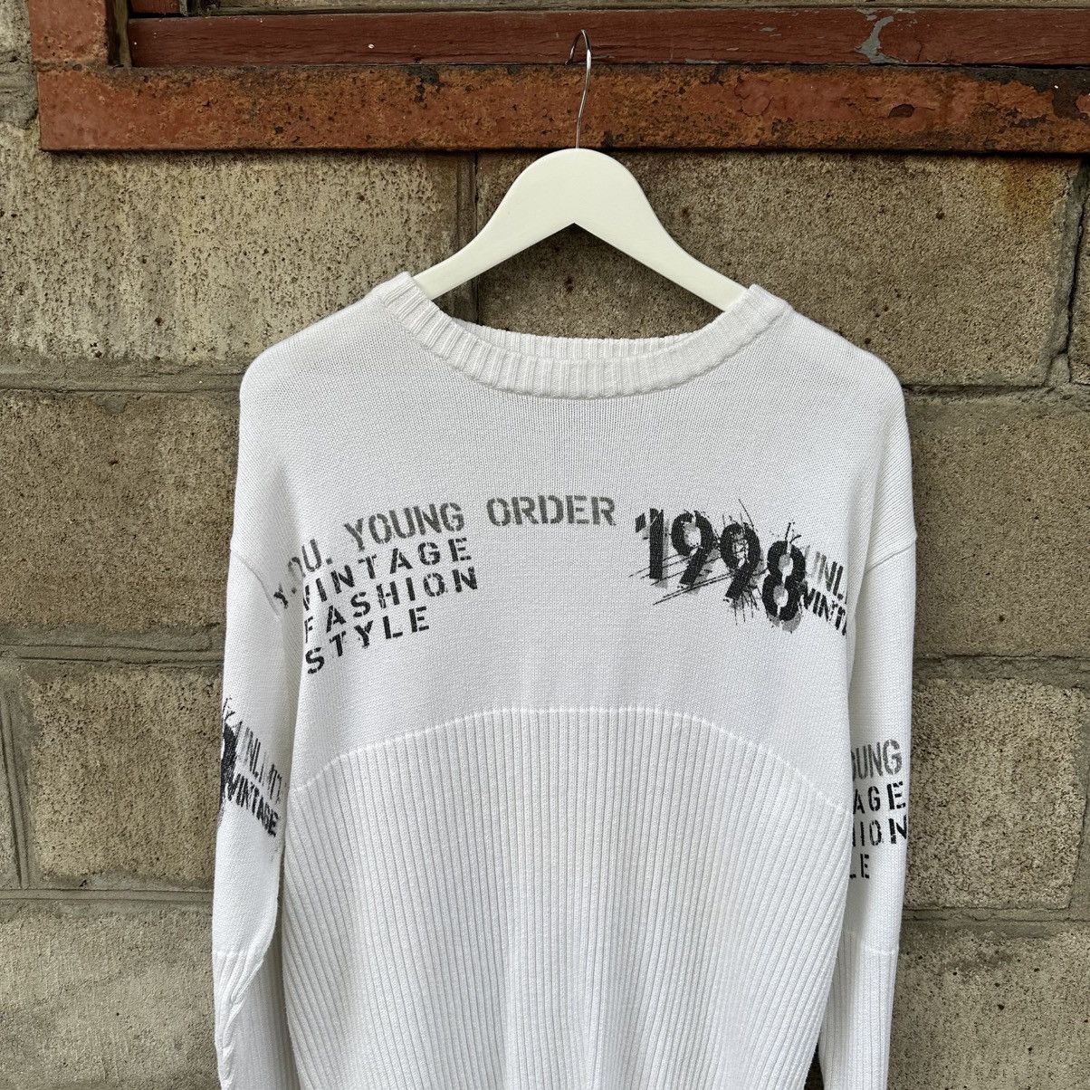 Le Grande Bleu (L.G.B.) VTG Knit Sweater Archival Grunge Size M - L 00s USA Grunge Size US L / EU 52-54 / 3 - 4 Thumbnail