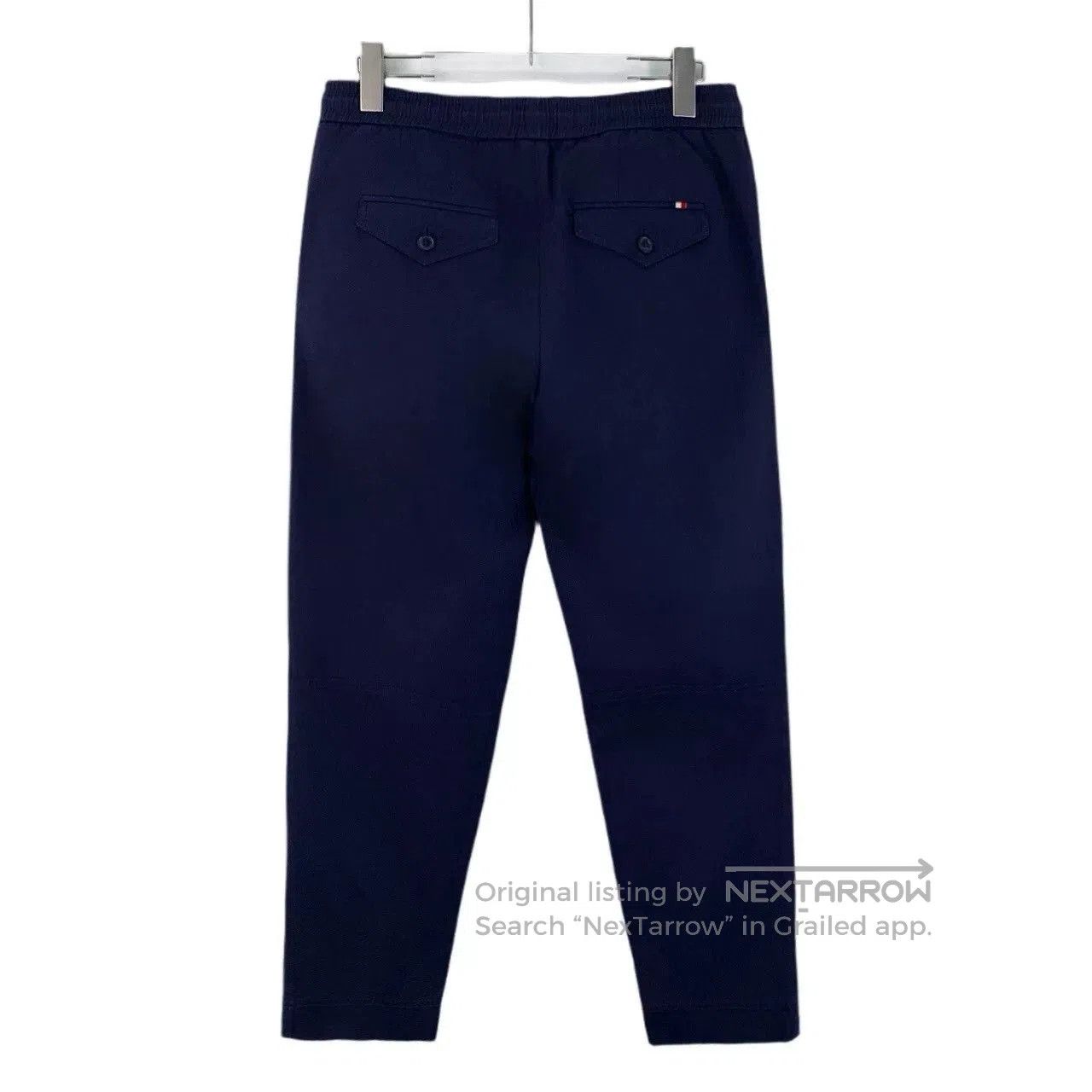 Moncler Moncler Navy Cotton Drawstring Casual Pants. Size US 30 / EU 46 - 2 Thumbnail