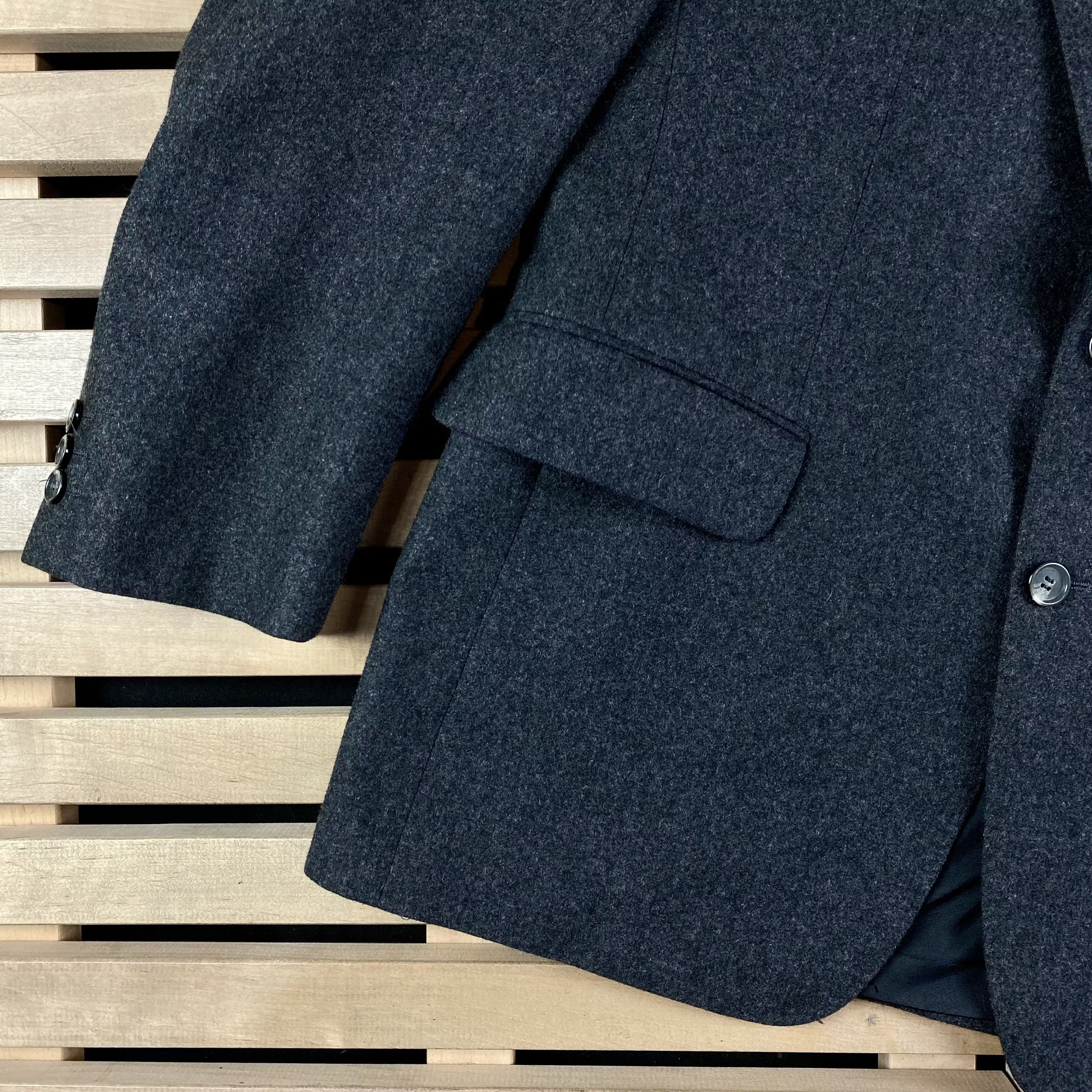 Burberry × Vintage Mens Blazer Jacket Burberrys Vintage Size 50 Size 50R - 3 Thumbnail