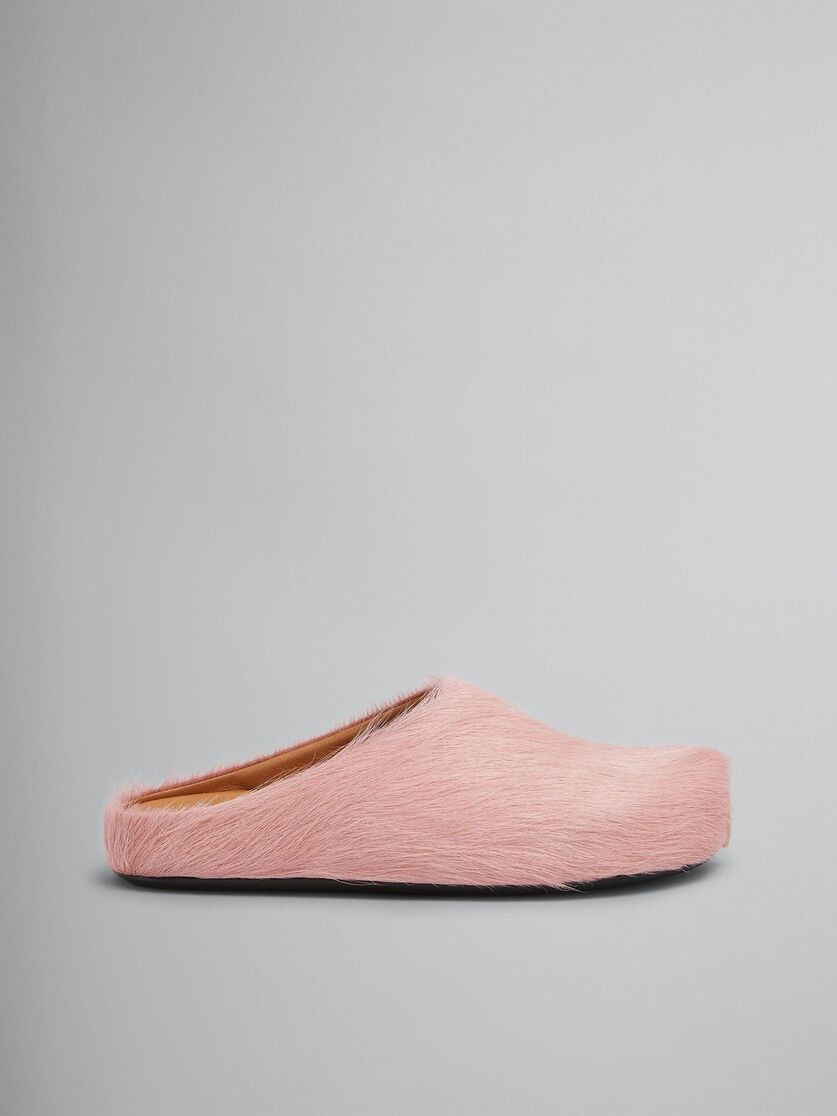 Marni o1w1db10426 Long-Haired Calfskin in Pink Size US 7 / EU 40 - 1 Thumbnail