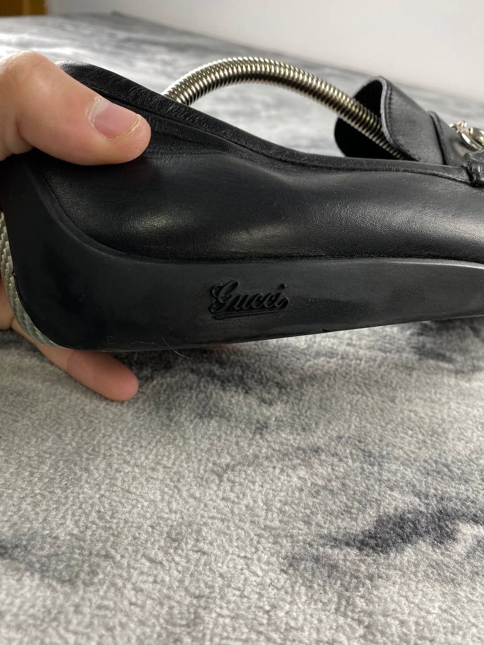 Gucci Leather Loafers Gucci Men Size Uk 10 Black Size US 10 / EU 43 - 8 Thumbnail