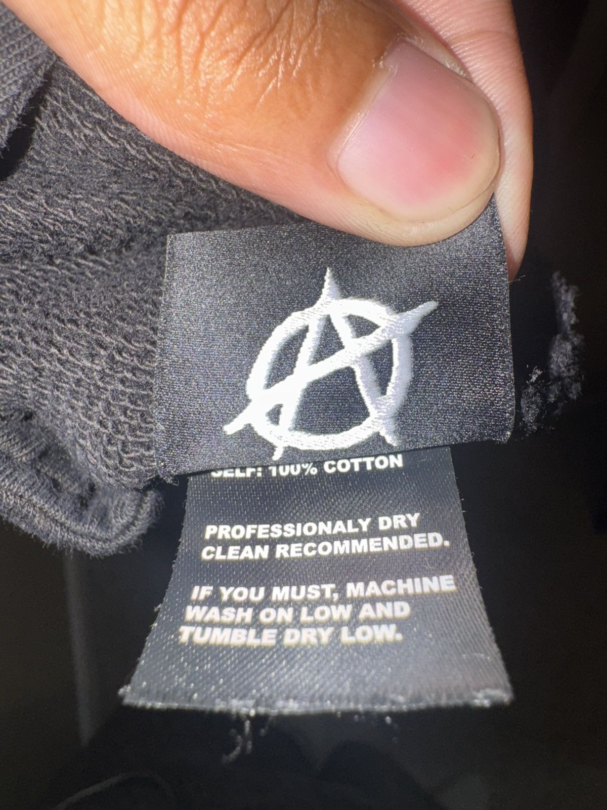 Revenge Revenge Chain Cross Hoodie Size US L / EU 52-54 / 3 - 8 Thumbnail