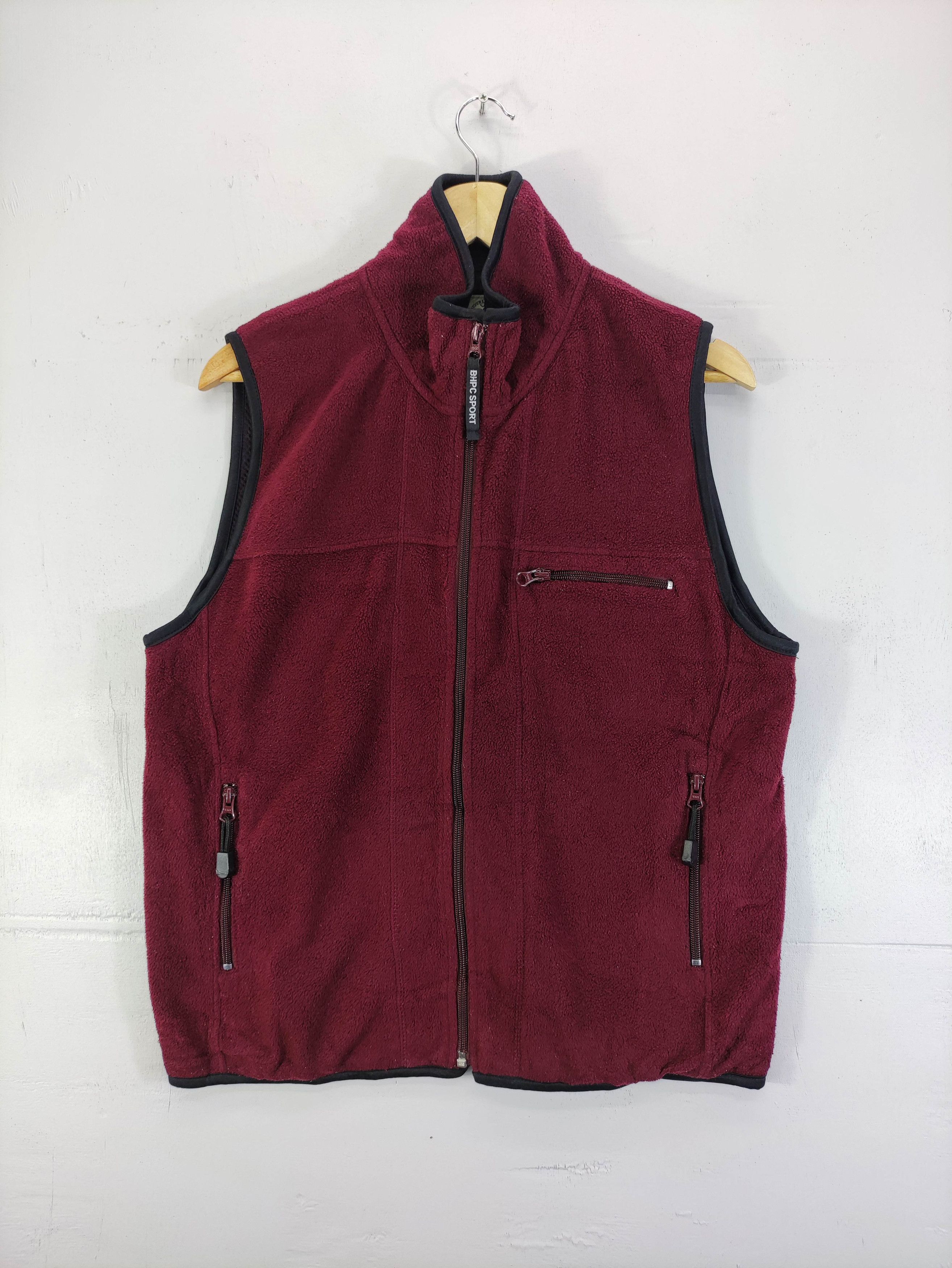 Beverly Hills Polo Club Vintage Beverly Hills Polo Club Fleece Vest Zipper Size US M / EU 48-50 / 2 - 1 Thumbnail