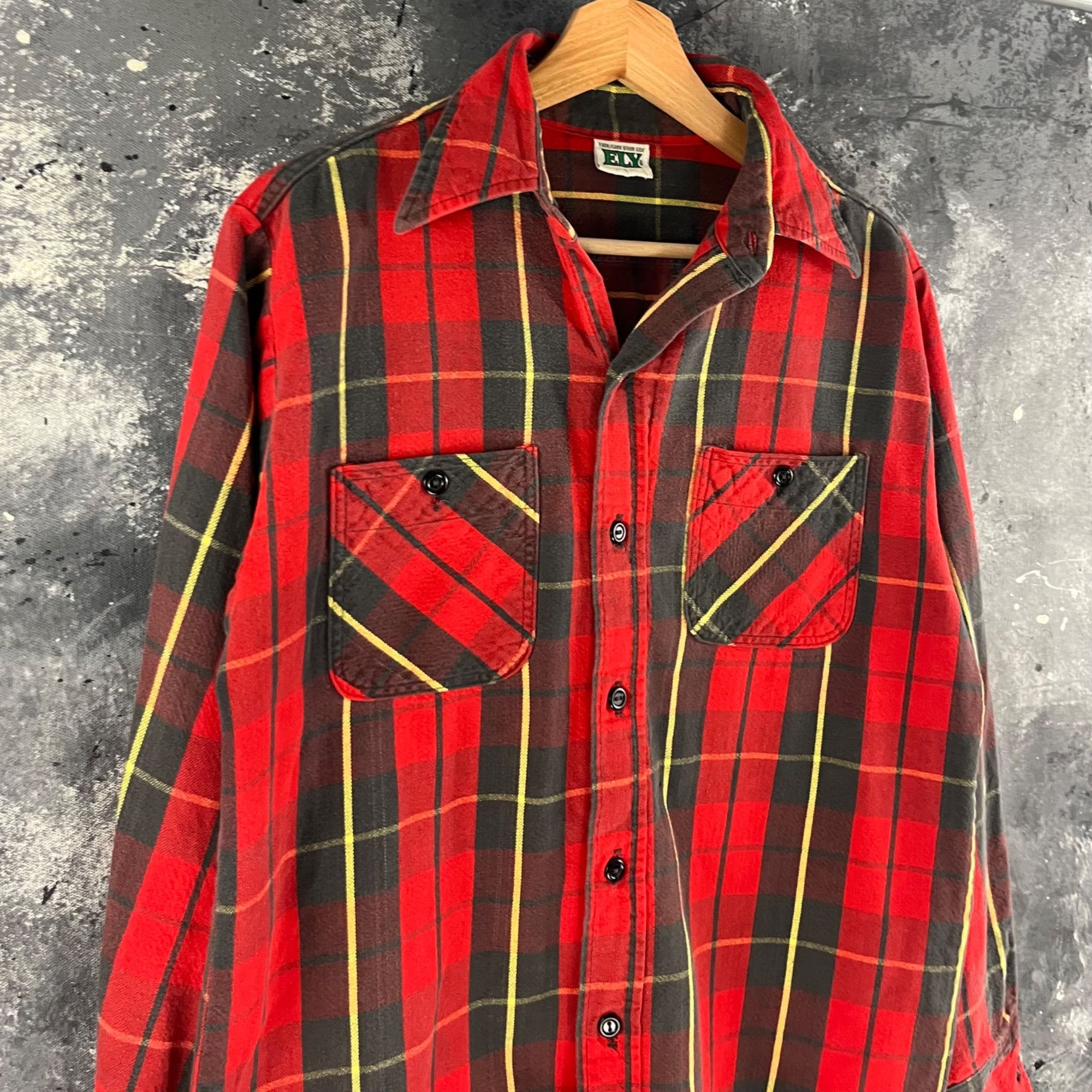 Vintage Vintage 90’s Fly Cotton shirt Size US M / EU 48-50 / 2 - 2 Thumbnail