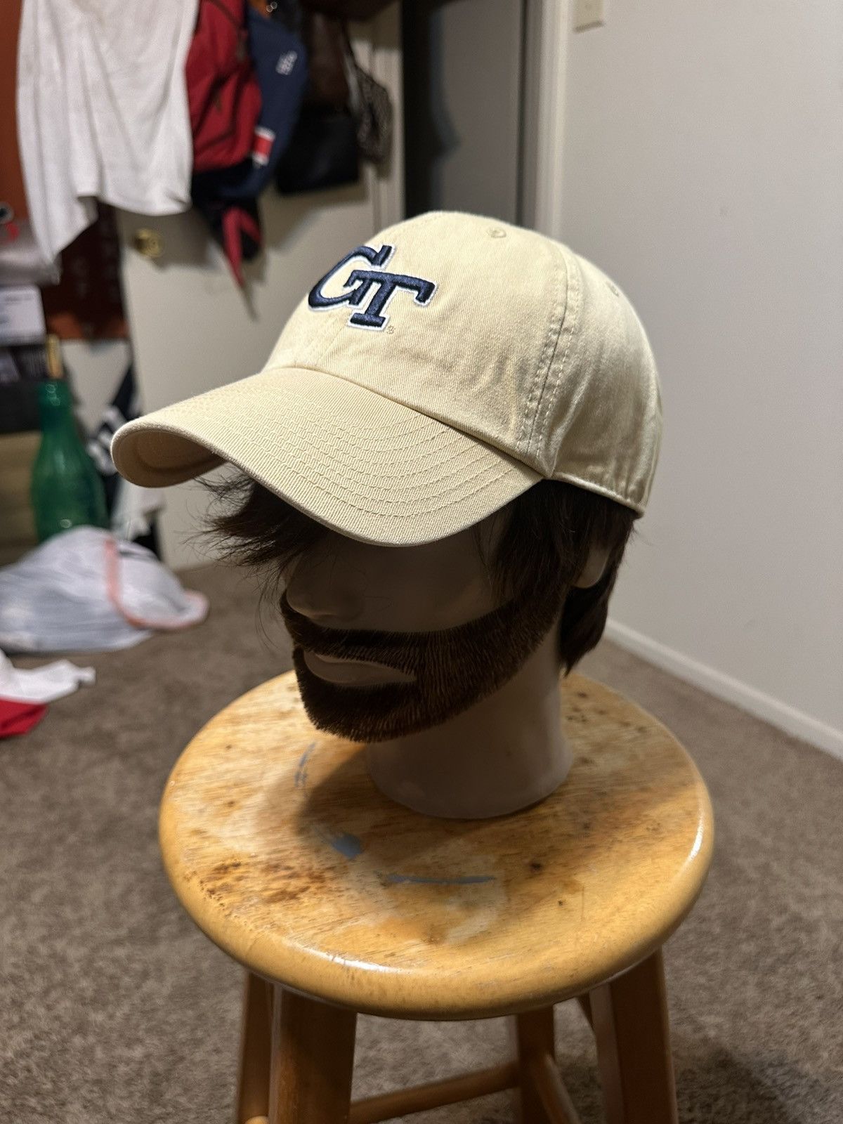 NCAA Vintage NCAA Georgia Tech “triple yellow” hat 00s Size ONE SIZE - 6 Thumbnail