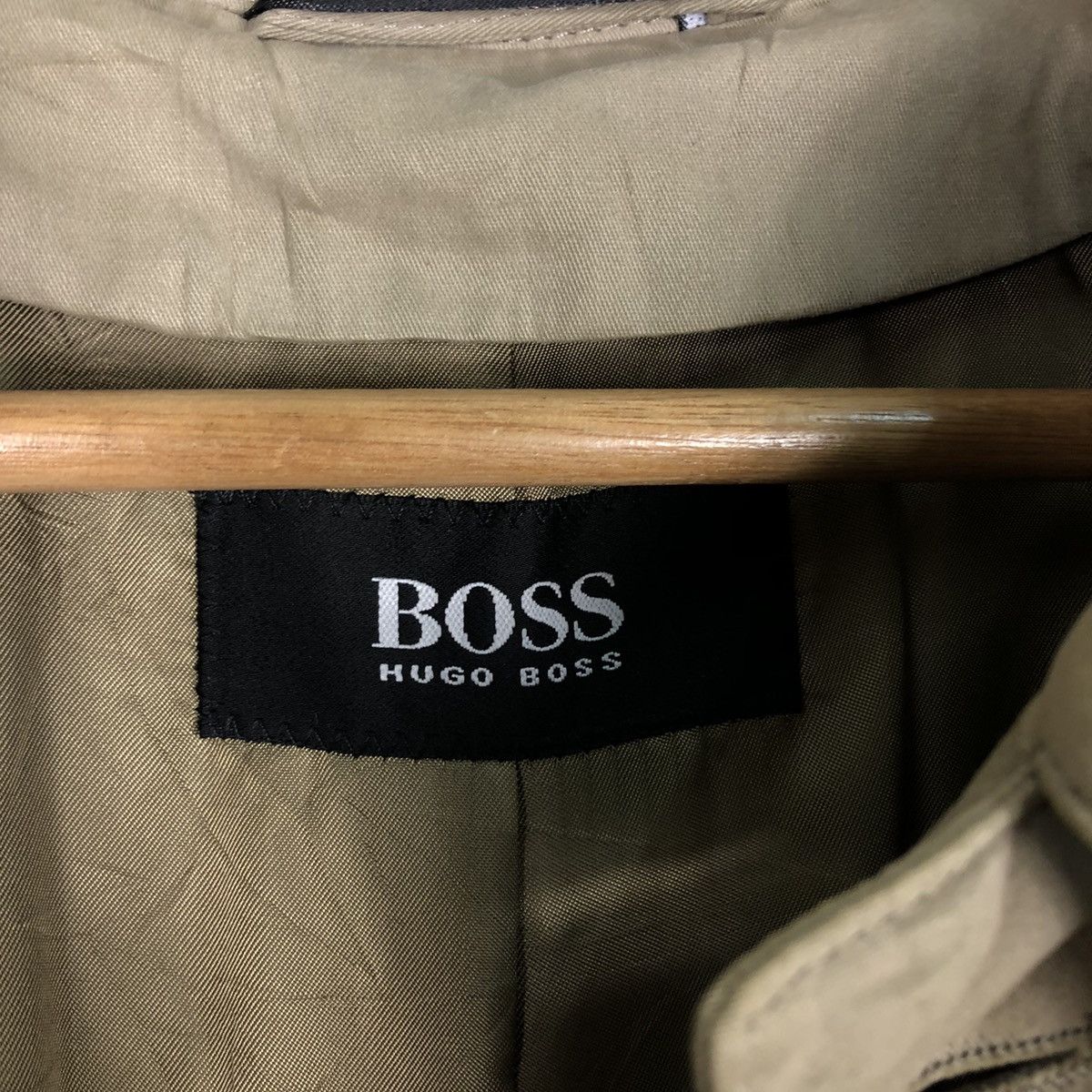 Hugo Boss 🔥Rich Brown - Fly Coats Long Jacket Hugo Boss Double Layer Size US M / EU 48-50 / 2 - 16 Thumbnail
