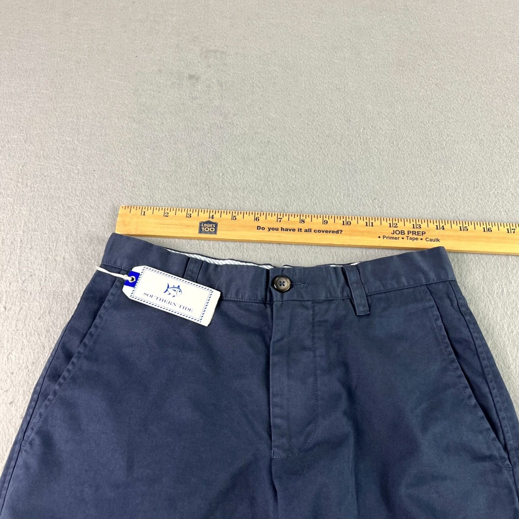 Southern Tide VINTAGE Southern Tide Shorts Mens Size 28 Blue Chino Flat Front Preppy NEW Size US 28 / EU 44 - 4 Thumbnail