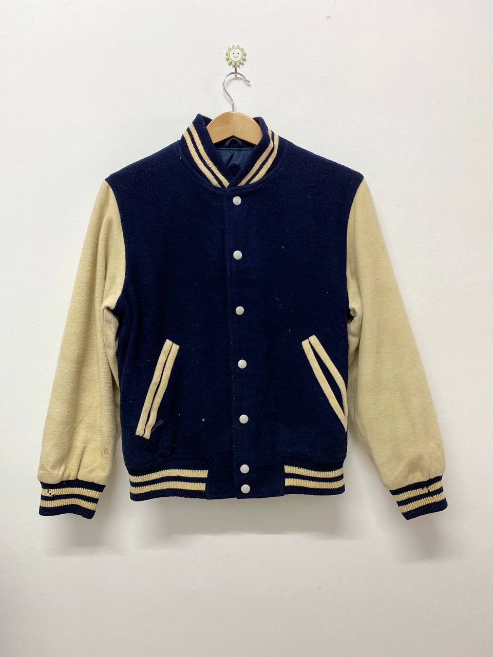 Vintage vintage stadium wool varsity jacket very nice design Size US M / EU 48-50 / 2 - 1 Thumbnail