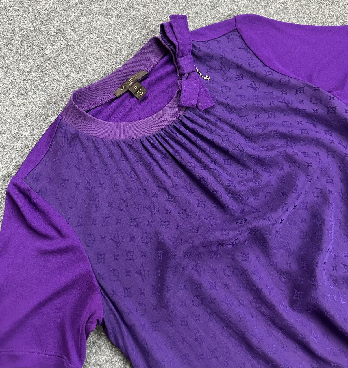 Louis Vuitton Louis Vuitton - Marc Jacobs SS/06 Ribbon Viscose Monogram Size XS / US 0-2 / IT 36-38 - 3 Thumbnail