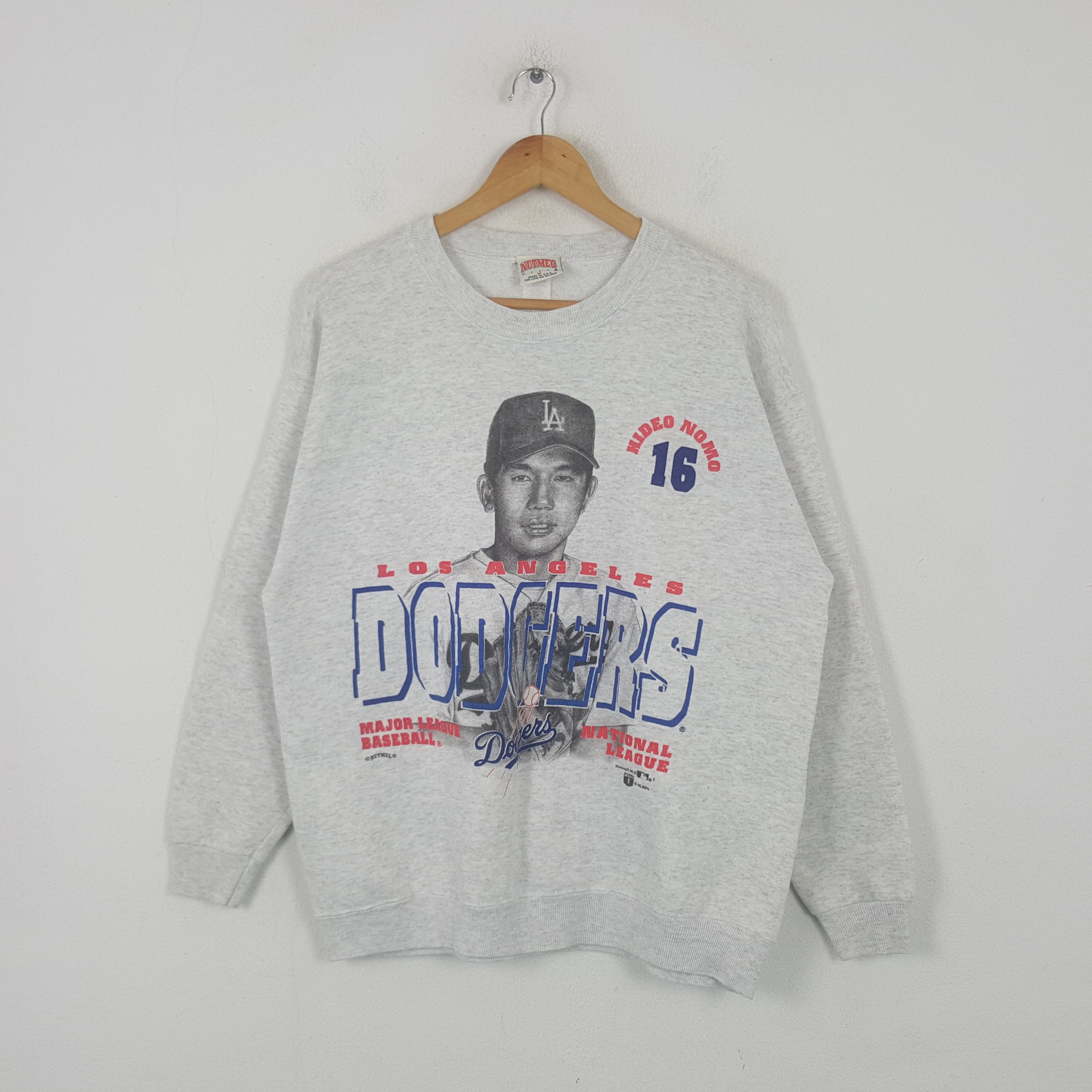 MLB Vintage Los Angeles Dodgers MLB Baseball Sweatshirt RR22 Size US L / EU 52-54 / 3 - 1 Thumbnail
