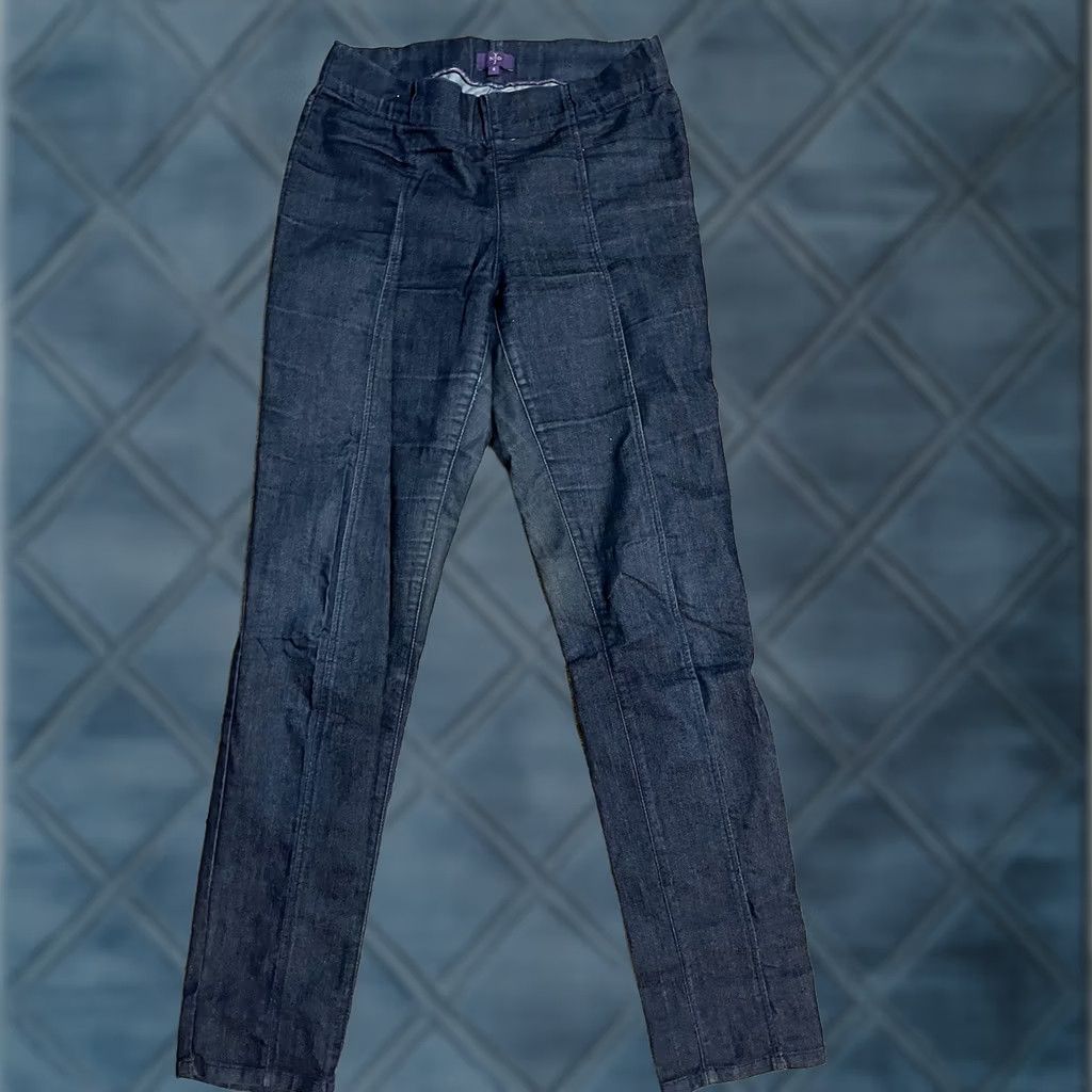 NYDJ NYDJ Jeans Women Sz 4 Dark Blue Denim Pull On High Rise Straight Leg Lift Tuck Size 27" / US 4 / IT 40 - 1 Thumbnail