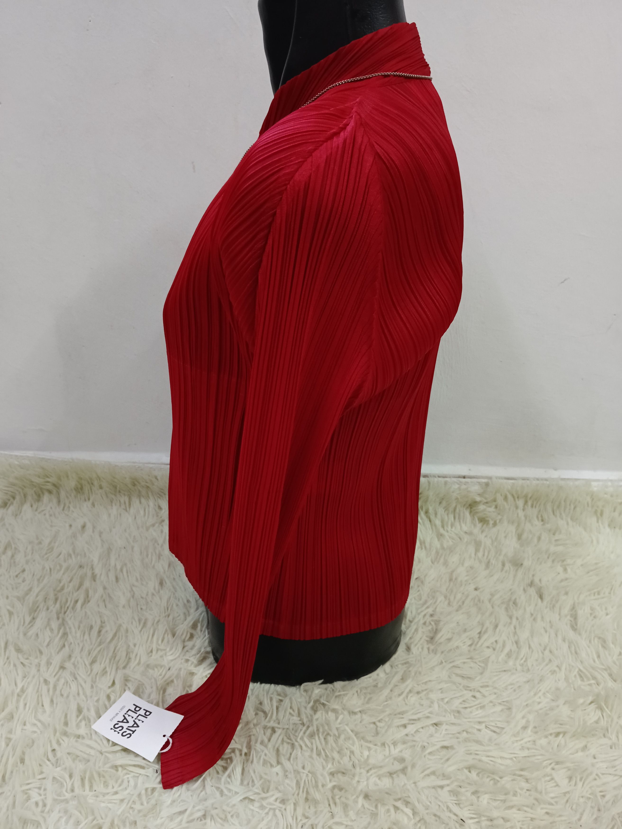 Pleats Please Issey Miyake PLEAT PLEASE ZIPPER JACKET(SIZE 4) Size L / US 10 / IT 46 - 3 Thumbnail