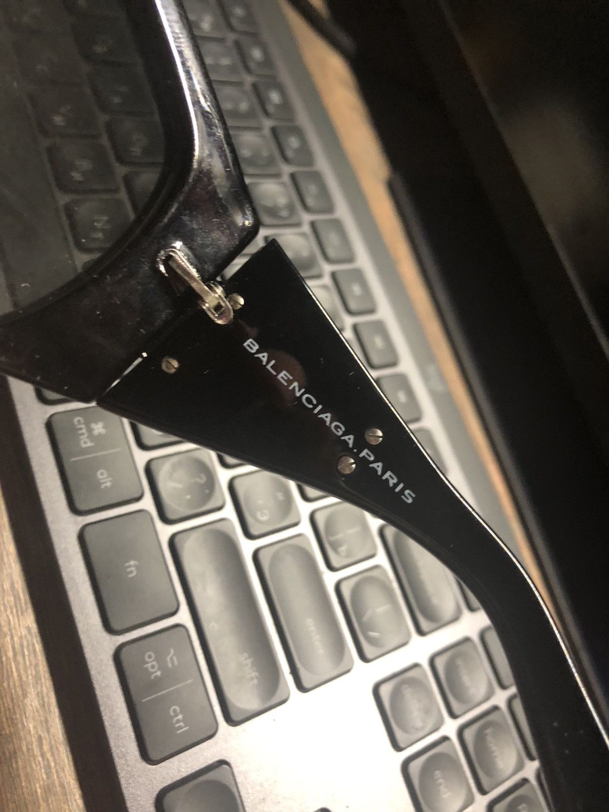 Balenciaga balenciaga futuristic sunglasses by Safilo 2007 collection Size ONE SIZE - 5 Thumbnail