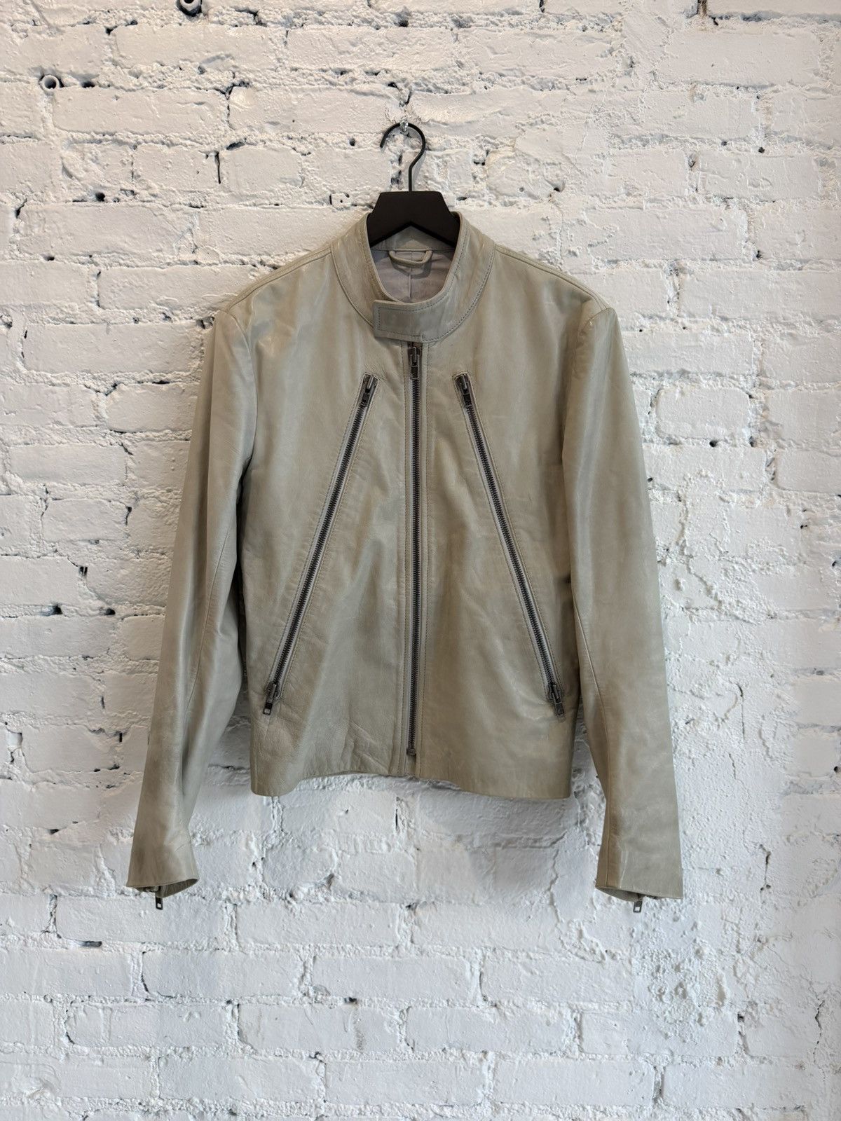 【Maison Margiela】 09SS 5-zip Leather Maison Margiela S/S 2009 MAISON MARTIN MARGIELA LEATHER 5-ZIP