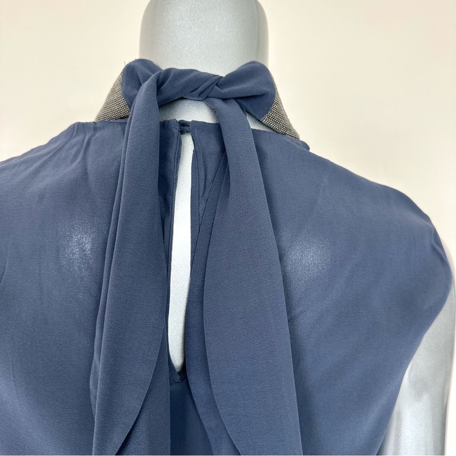 Brunello Cucinelli Brunello Cucinelli women silk blouse size S Retail 1450$ Size S / US 4 / IT 40 - 5 Thumbnail