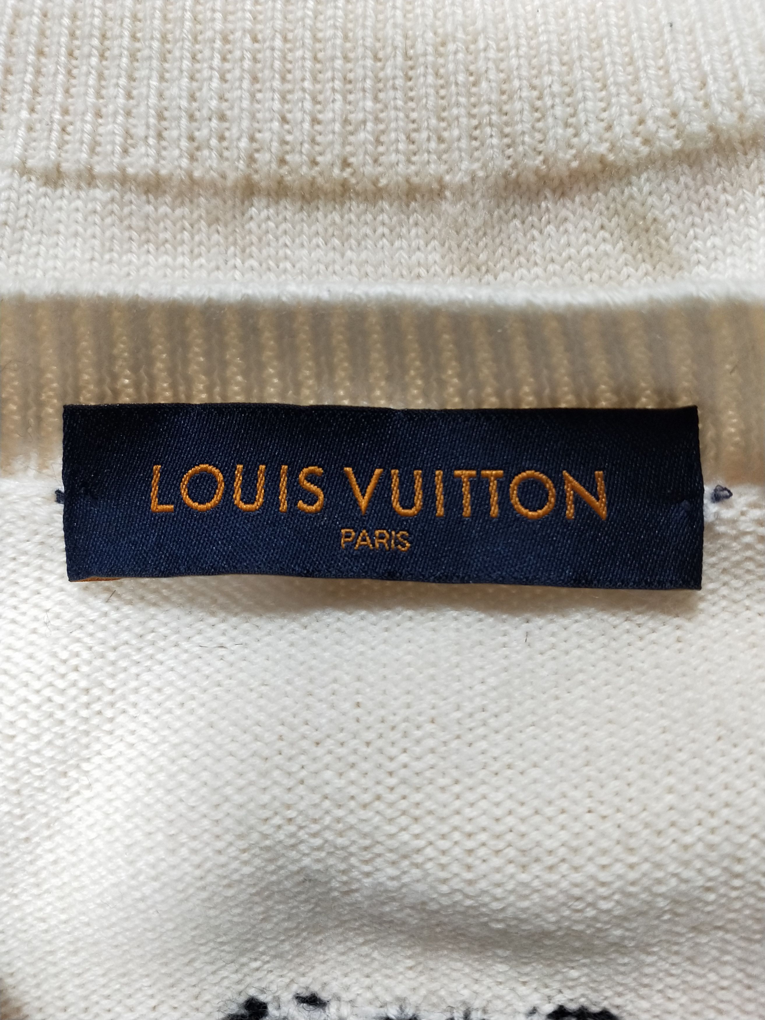 Louis Vuitton Wool Intarsia Clock Sweater Size US L / EU 52-54 / 3 - 4 Thumbnail