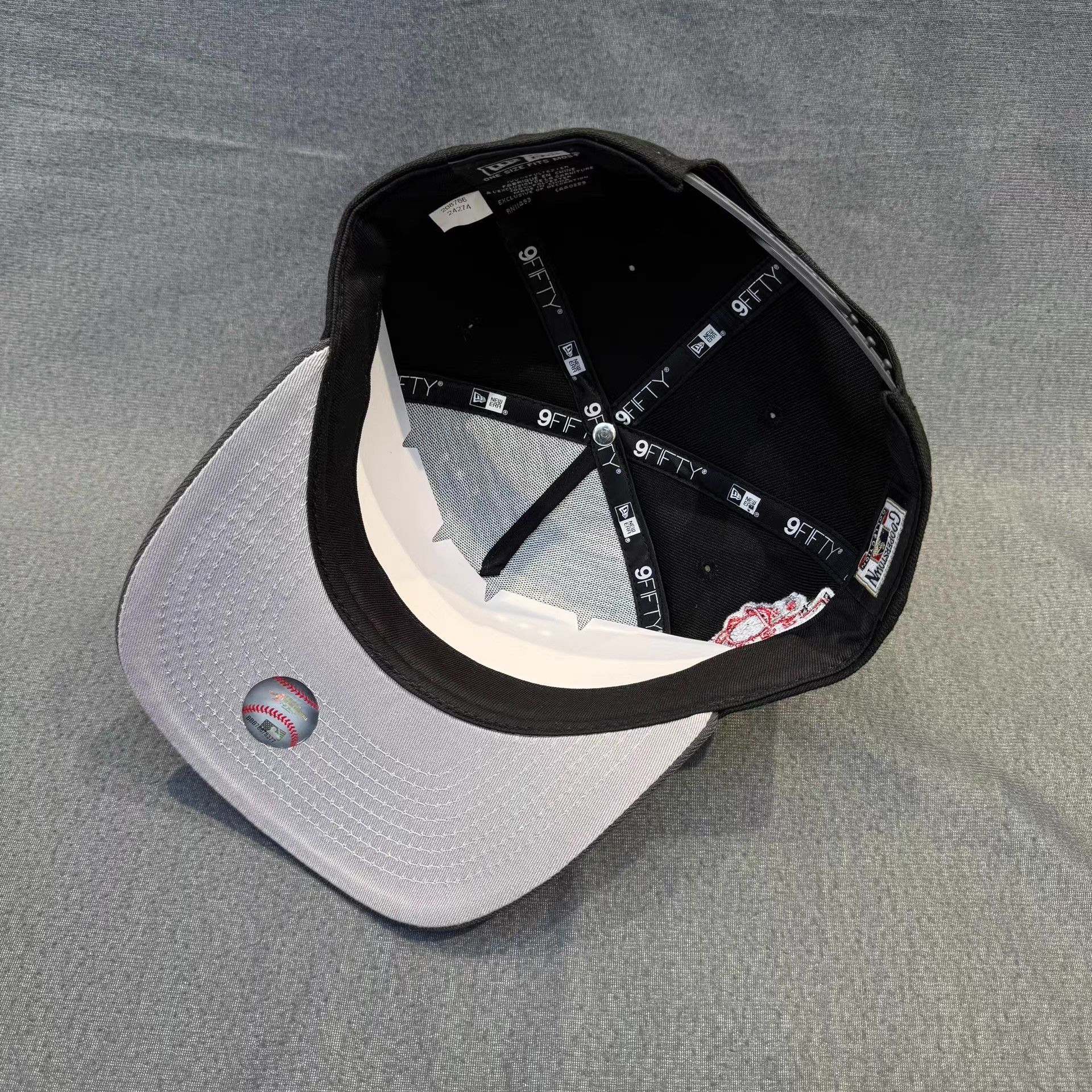 New Era New Era Baseball Cap Flat Brim Hat Q5 Size ONE SIZE - 7 Thumbnail