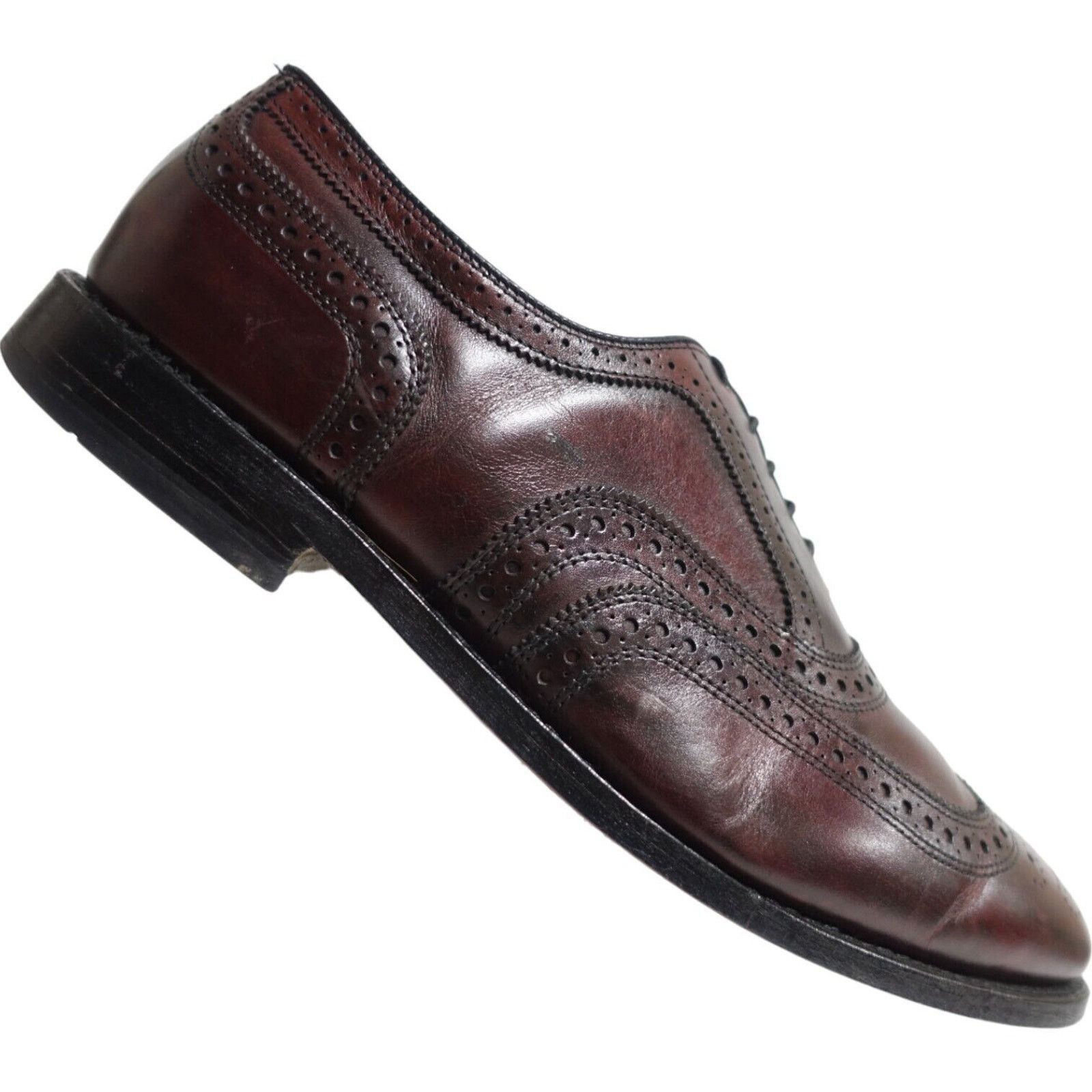 Allen Edmonds Norfolk Woven Brown Leather Oxfords Dress Shoes Men Sz 11.5D US/45 Allen Edmonds Lauderdale Men main image 3