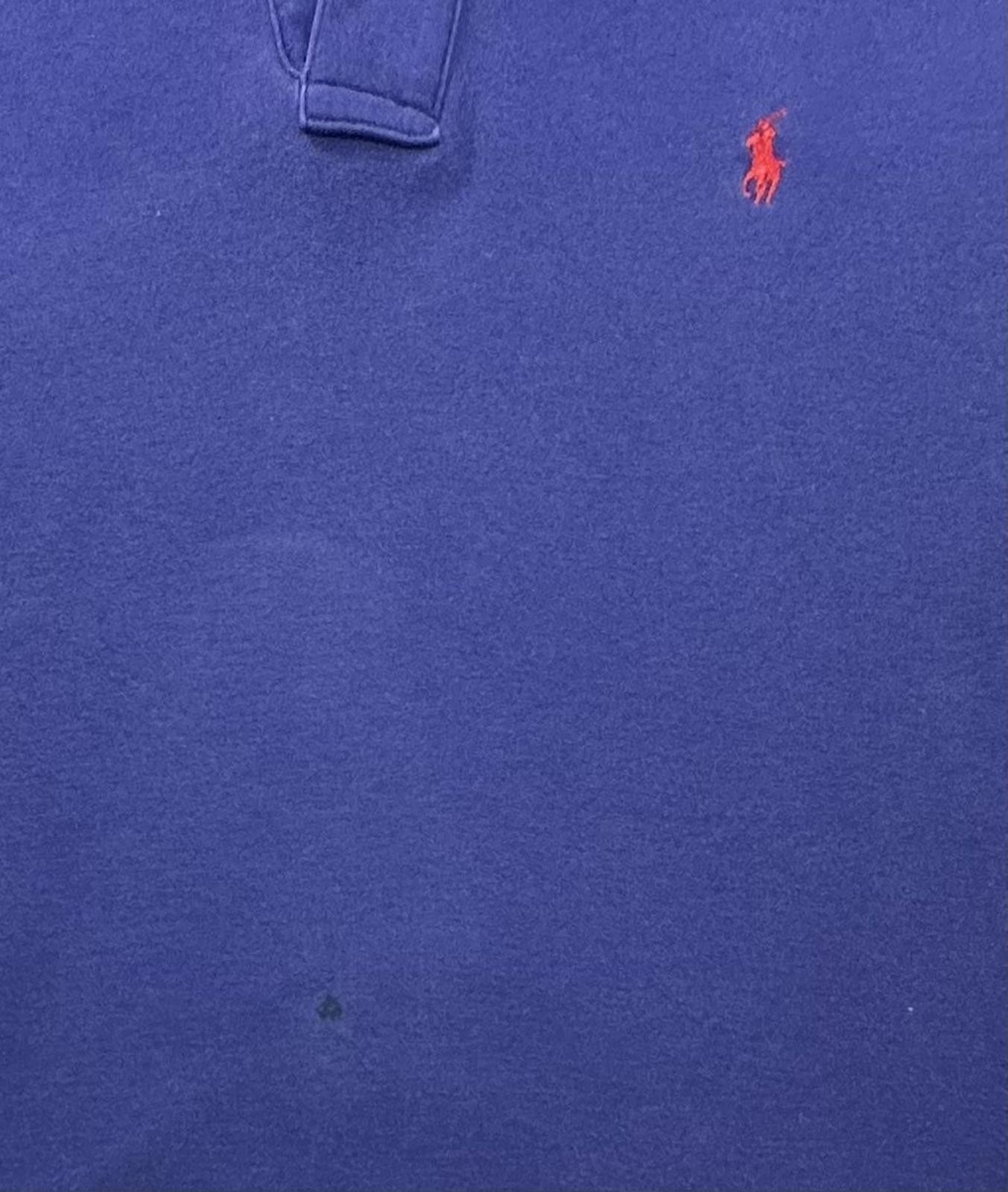 Polo Ralph Lauren Polo Ralph Lauren 1/4 Button Cotton Polo Shirt Purple Mens M Size US M / EU 48-50 / 2 - 2 Thumbnail