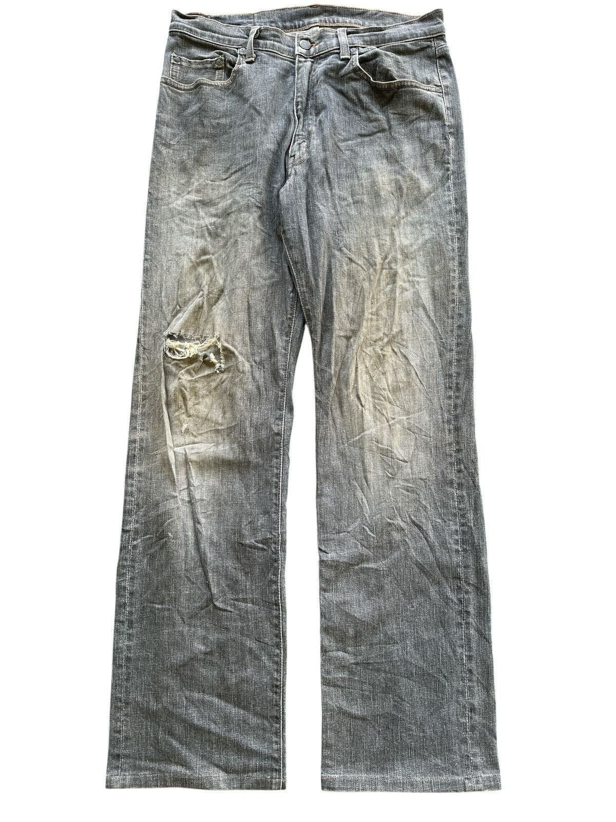 Kapital Vintage Big John Distress Denim 32x41. Size US 32 / EU 48 - 1 Thumbnail